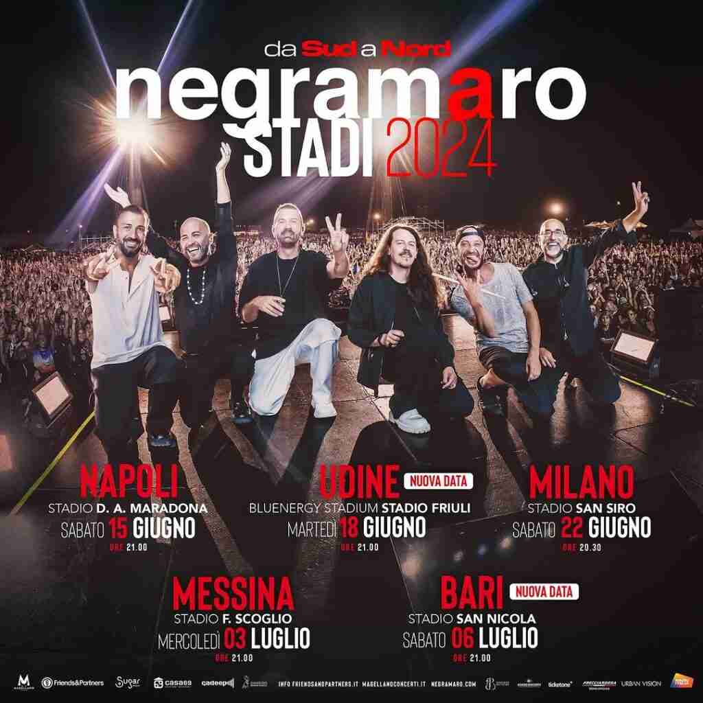 'Ricominciamo tutto': Negramaro protagonisti a Sanremo 2024 2 Negramaro